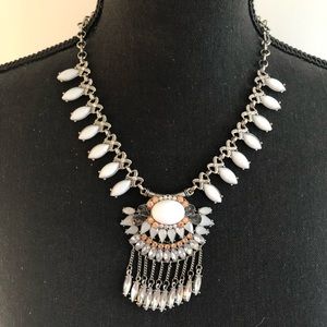 Charming Charlie Rhinestone Statement Necklace